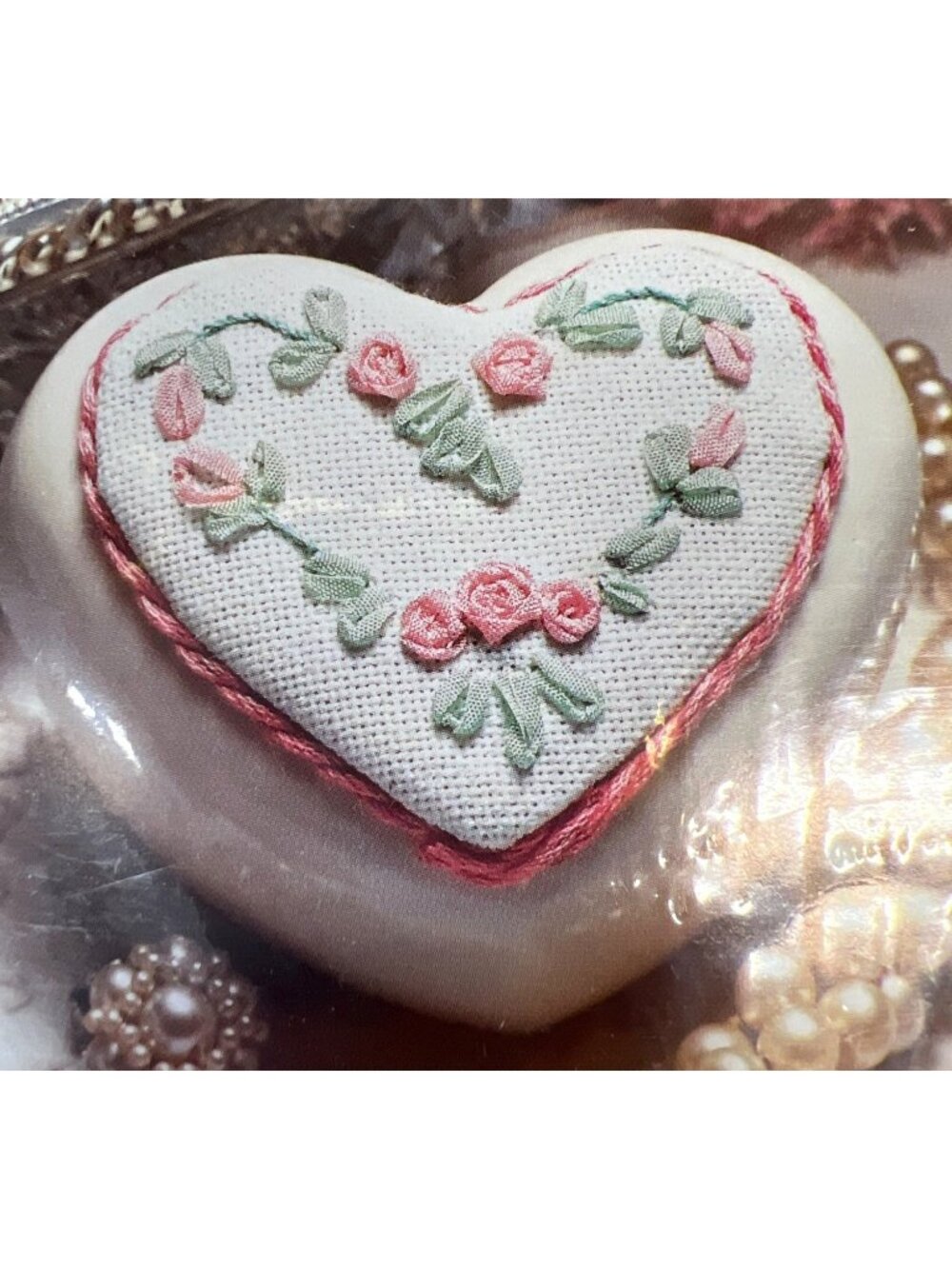 True Colors Ribbon Embroidery Kit Box Tops Rosebuds Beginner Level Made In USA